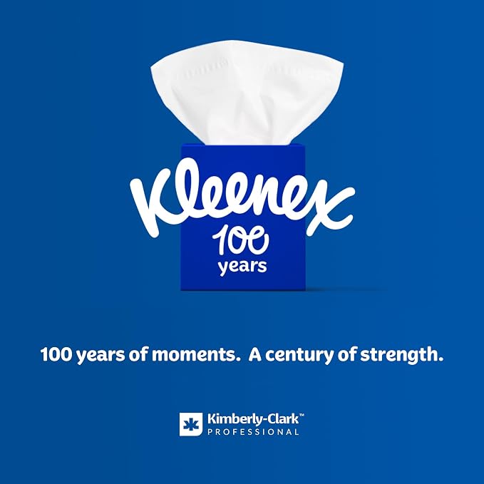 Kleenex Professional Facial Tissue, Flat Boxed Format, Designed - Image 11