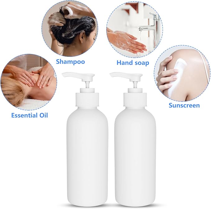 2 Pack 10 Oz Pump Bottles Dispenser - Image 5