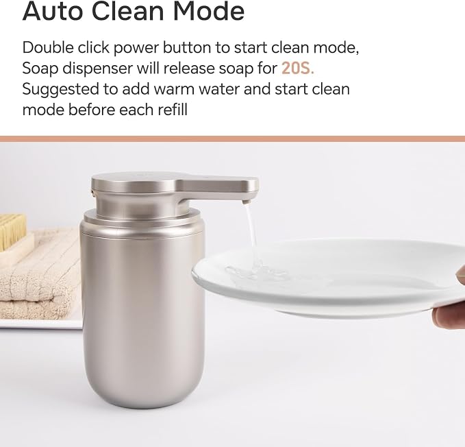 LAOPAO Automatic Soap Dispenser, Liquid Hand Soap Dispenser - Image 5