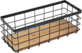 TIEYIPIN Farmhouse Small Metal Wire Storage Basket Bin, Rustic Home Storage by TIEYIPIN