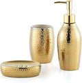 Gold Bathroom Accessory Set by SATUBROWN