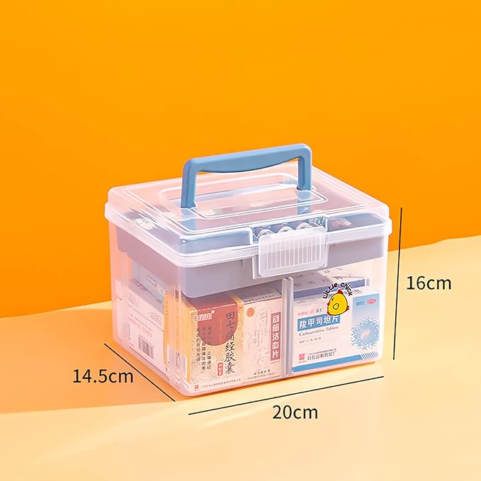 Clear Small Plastic Storage Box - Image 4