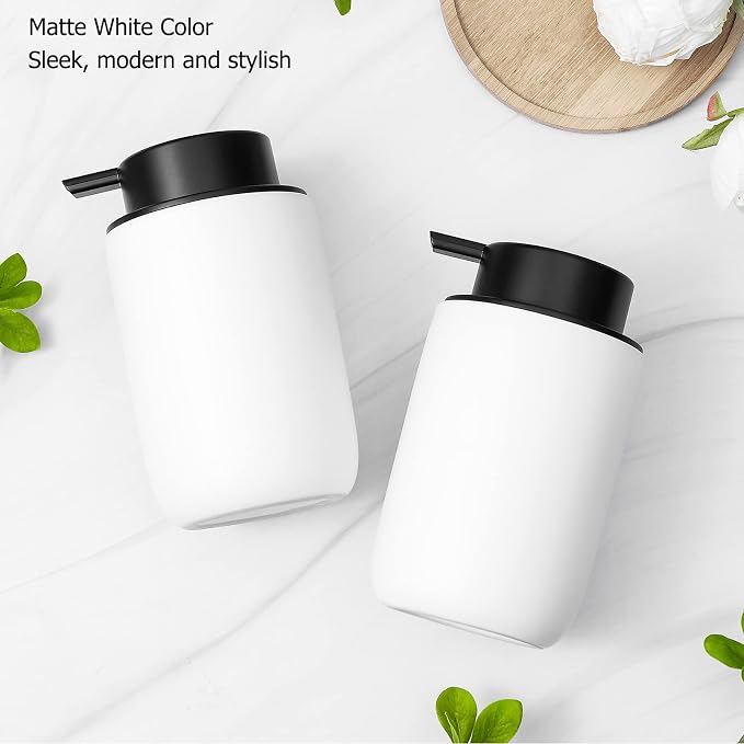 Foaming Soap Dispenser Thick Ceramic Foam Hand Soap Dispenser - Image 8