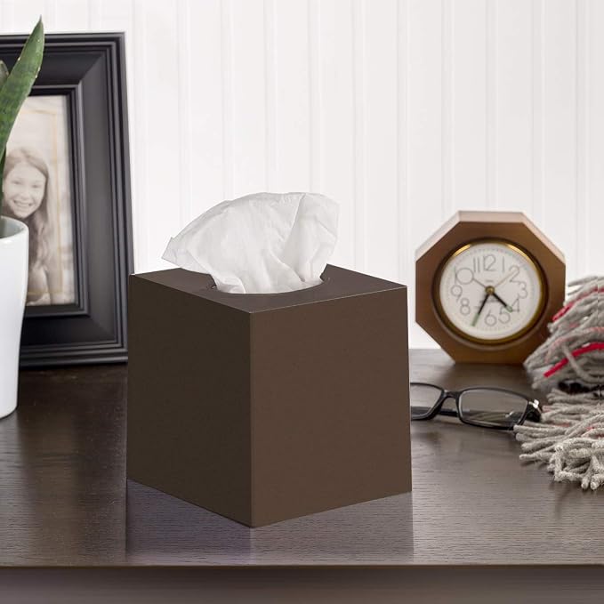 Bronze Tissue Box Cover Square - Image 2
