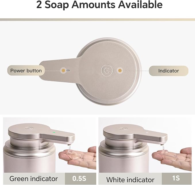 LAOPAO Automatic Liquid Soap Dispenser, Touchless Hand Soap Dispenser - Image 3