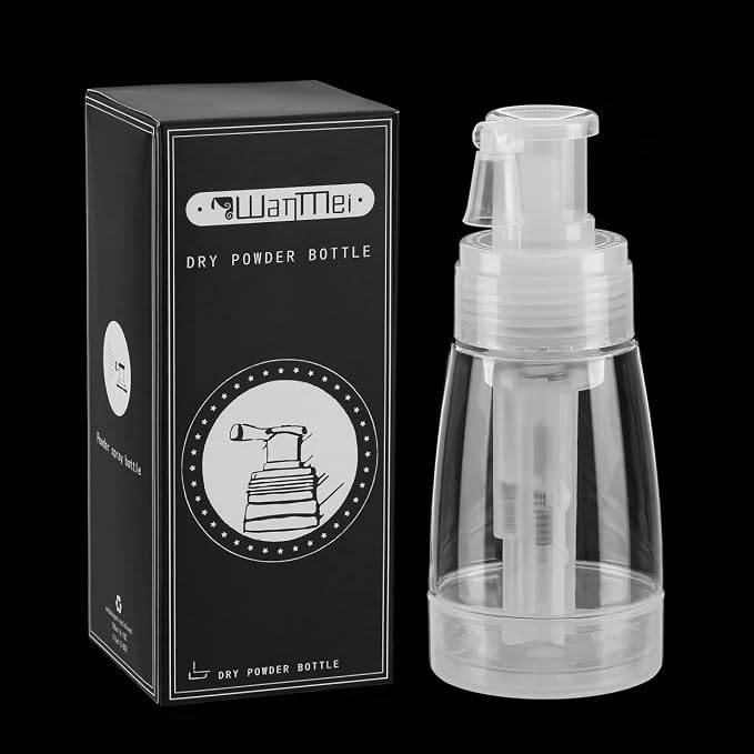 Aethland Powder Spray Bottle for Dry Shampoo, Talc and Powder Applying Bottle - Image 7