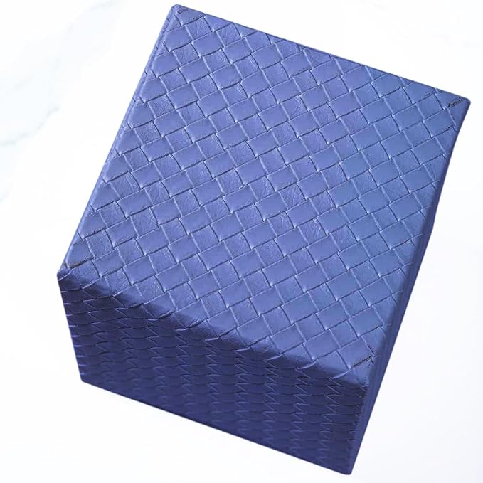 Blue Tissue Box Cover, Tissue Box Cover Square, Tissue Holder - Image 6