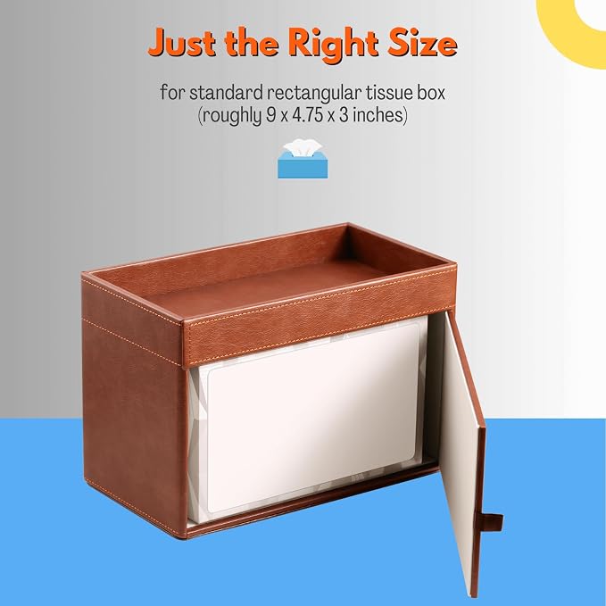 LAMOTI Rectangular Tissue Box Cover - Image 5