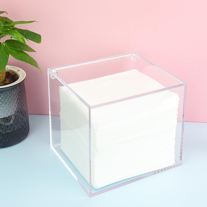 Disposable Face Towel Storage Box Compatible - Image 6