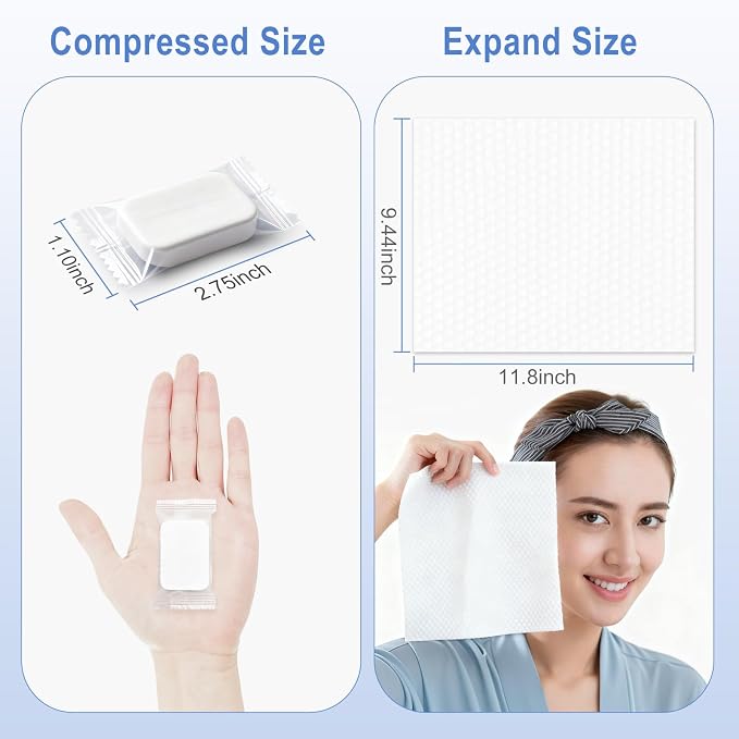30pcs Thickened Compressed Towels, Disposable Washcloths - Image 4
