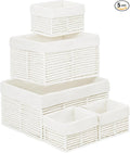 Vagusicc Wicker Storage Basket, Hand-Woven Paper Rope Woven Baskets, by Vagusicc