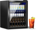 Stopasd Compact Beverage Refrigerator, 1.6 Cu.Ft/70 Can Drink Fridge, by Stopsad