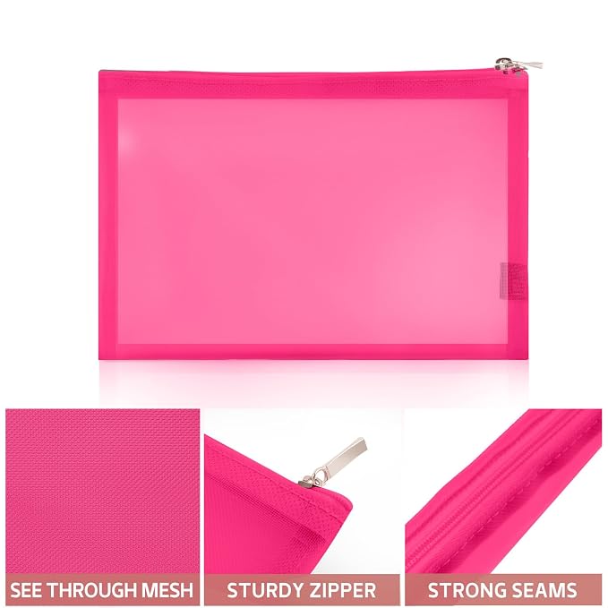 EASYFUN Mesh Pouch, Make up Bag - Image 3