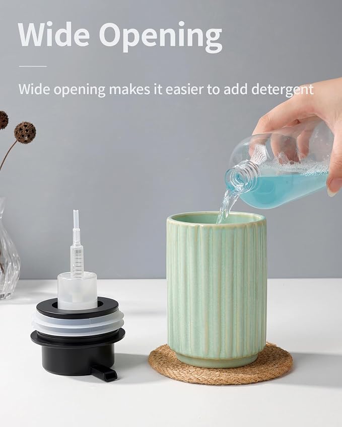 Foaming Soap Dispenser, 10.5OZ Lotion Dispenser, Foaming Dish Soap Dispenser - Image 4