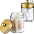 Amolliar Apothecary Jars Bathroom Storage Organizer -Countertop Storage by Amolliar