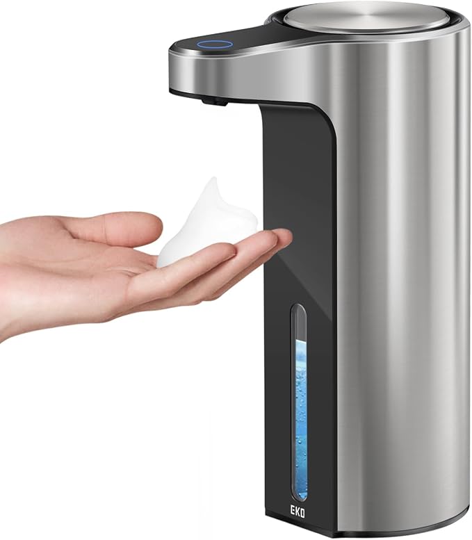 EKO Automatic Foaming Soap Dispenser, Touchless Foam Hand Soap Dispenser by EKO