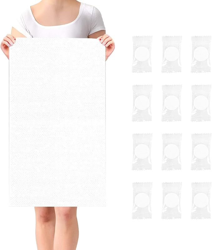 11.8in x 21.3 in Compressed Towels Thicker Style Magic Disposable Face - Image 4