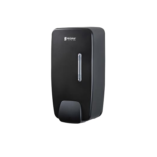 San Jamar Timeless Manual Foam Soap Dispenser, Universal Bulk Soap Compatible by SanJamar