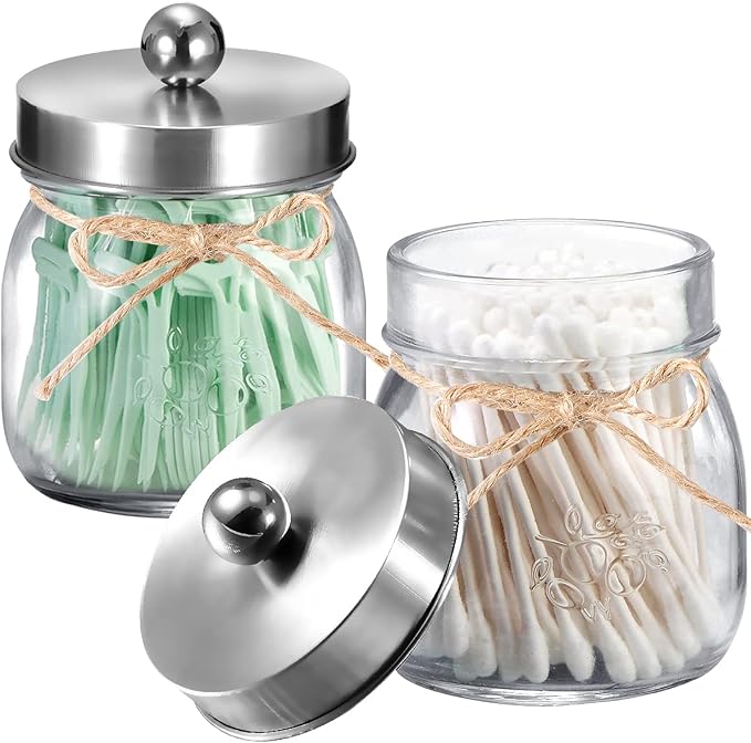 SheeChung 4 Pack Apothecary Jars - Image 3