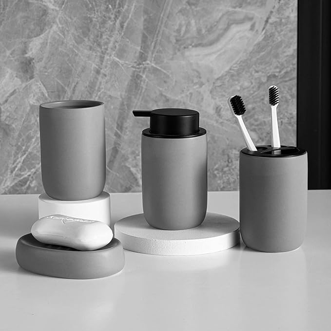 Foaming Soap Dispenser Thick Ceramic Foam Hand Soap Dispenser - Image 3