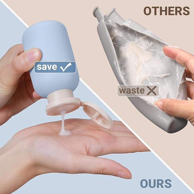 ASEVAT 6.7 oz Plastic Squeeze Bottles - Image 3