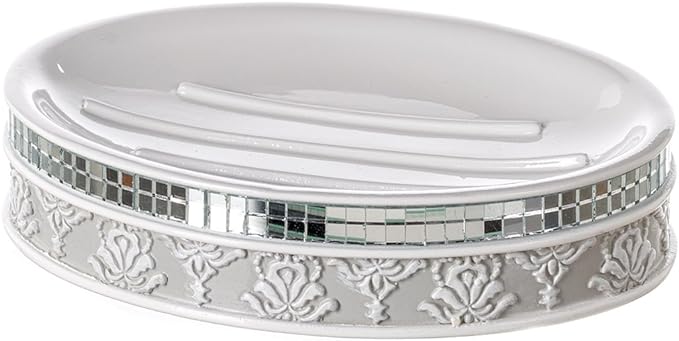 Creative Scents Mirror Damask Soap Dish by CreativeScents