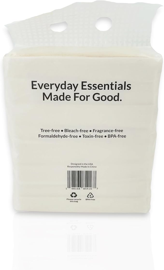 Terre Bamboo Car Tissue Refills, Unbleached, 8 Pack, FSC-Certified, Facial - Image 7