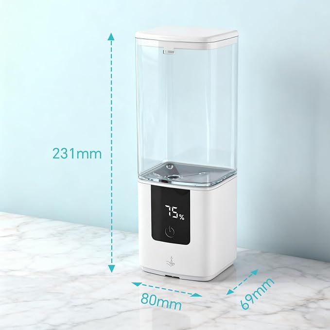 LAOPAO Automatic Soap Dispenser Wall Mount Rechargeable Liquid Soap Pump - Image 7