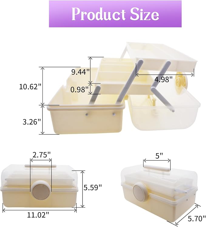 Craft Organizers and Storage, Plastic Box - Image 2