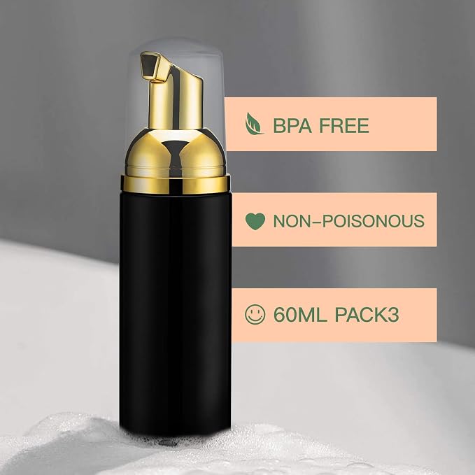 2oz Foam Pump Bottle Empty Travel Foaming Dispenser - Image 2