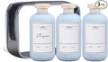 ASEVAT Travel Refillable Shampoo and Conditioner Bottles - 10 oz Plastic by ASEVAT
