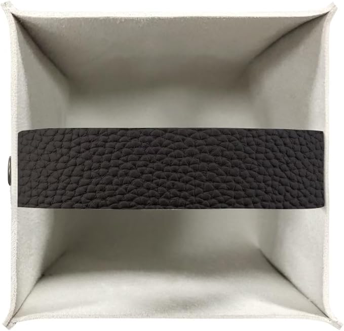 American Flag Eagle Tissue Box Holder Waterproof PU Leather Square Modern - Image 3