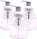 Clear Plastic Foaming Bathroom Countertop Soap Dispensers, Foaming Pump Bottles by BayStateImporters