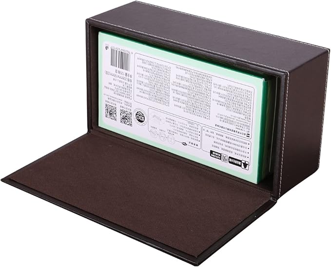 High-end Fashion Pu Leather Tissue Box Holder Business Black, Rectangular - Image 2