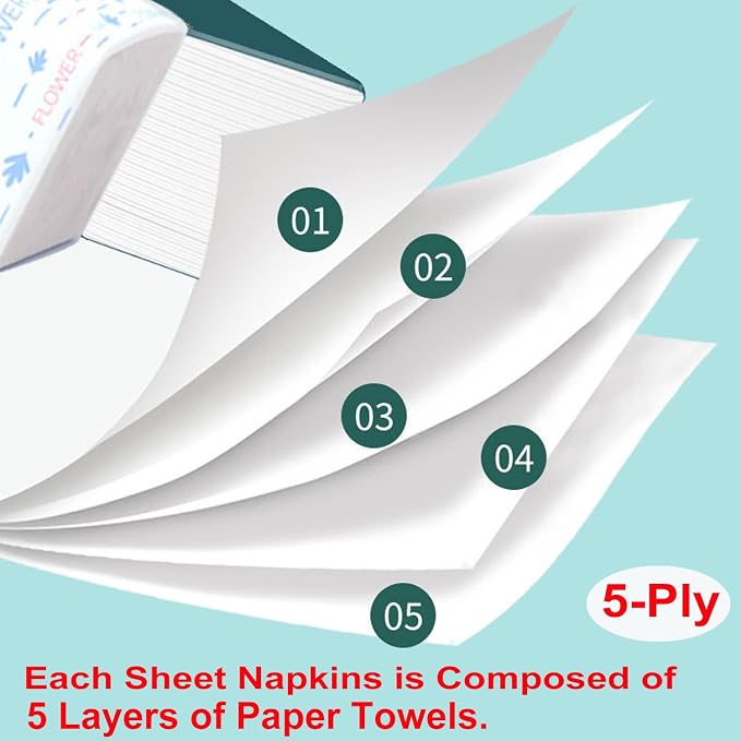 4 Packs Small Soft Facial Tissue, Toilet Paper, Disposable Napkin, Bag Cover - Image 8