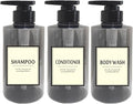 300ml Travel Shampoo Bottles Refillable, Empty Pump Plastic Dispensers 10 oz by PimyRcyi