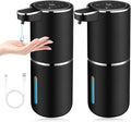 2 Pack Automatic Soap Dispenser, Automatic Liquid Soap Dispenser Touchless by VZZNN