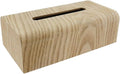 Geesatis Tissue Box Cover, Wood Tissue Box Holder, Rectangular Napkin Facial by GeesatisToolHardware