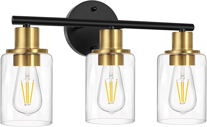 3-Light Bathroom Light Fixtures, Modern Vanity Light - Image 8