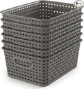 WYT Weave Storage Organizer Baskets, 10.1" x 7.55" x 4.1" by WYT