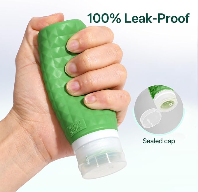 Travel Bottles for Toiletries, TSA Approved Travel Size Containers, Leak Proof - Image 6