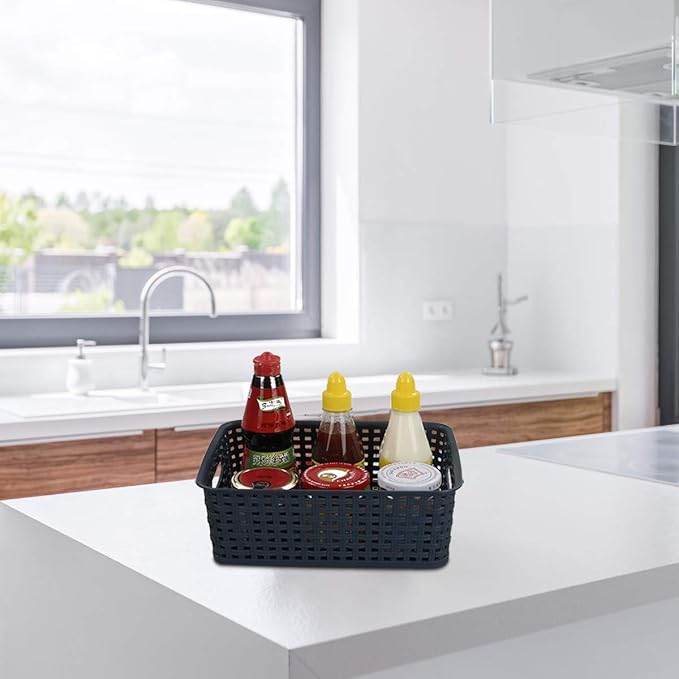 Sandmovie Plastic Weave Storage Baskets - Image 6