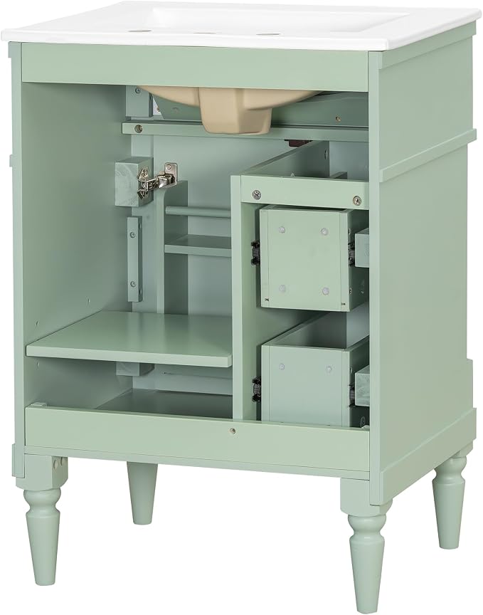 Harper & Bright Designs 24" Bathroom Vanity - Image 9