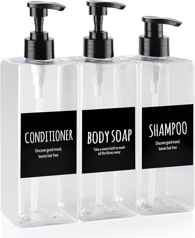 Shampoo and Conditioner Dispenser by Unknown