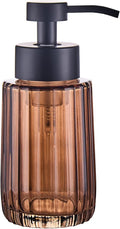 Easy Tang Glass Foaming Brown Soap Dispenser by Easy-Tang