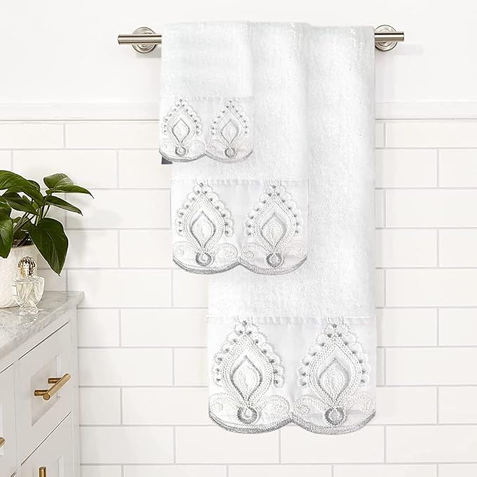 Zahari Home Monaco Modern 3 Piece Bath Ensemble - Image 2