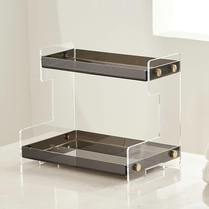 FFK Bathroom Organizer Countertop, 2 Tier Bathroom Counter Organizer Kitchen - Image 3