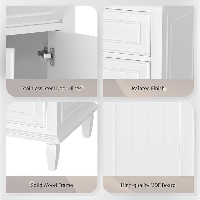 Harper & Bright Designs 24" Bathroom Vanity - Image 8