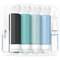 Redfly 17PCS Travel Bottles for Toiletries, TSA Approved Silicone Travel Size by Redfly