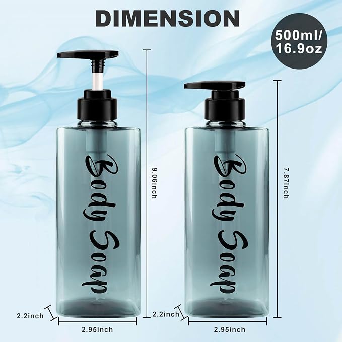 16.9oz Shampoo Dispenser for Shower - Image 3